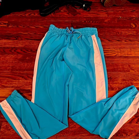 Turquoise blue Lululemon joggers size 4 - Picture 1 of 6